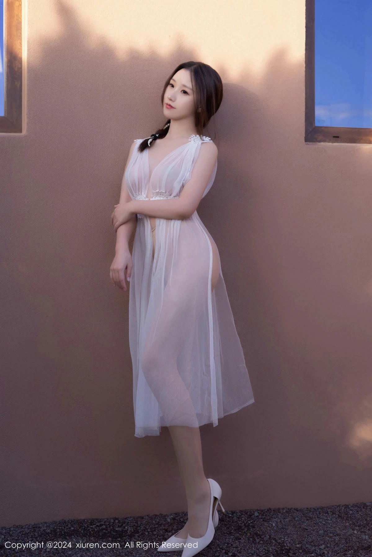 图片[3]-[XiuRen秀人网]第9442期杏子写真-秀人集