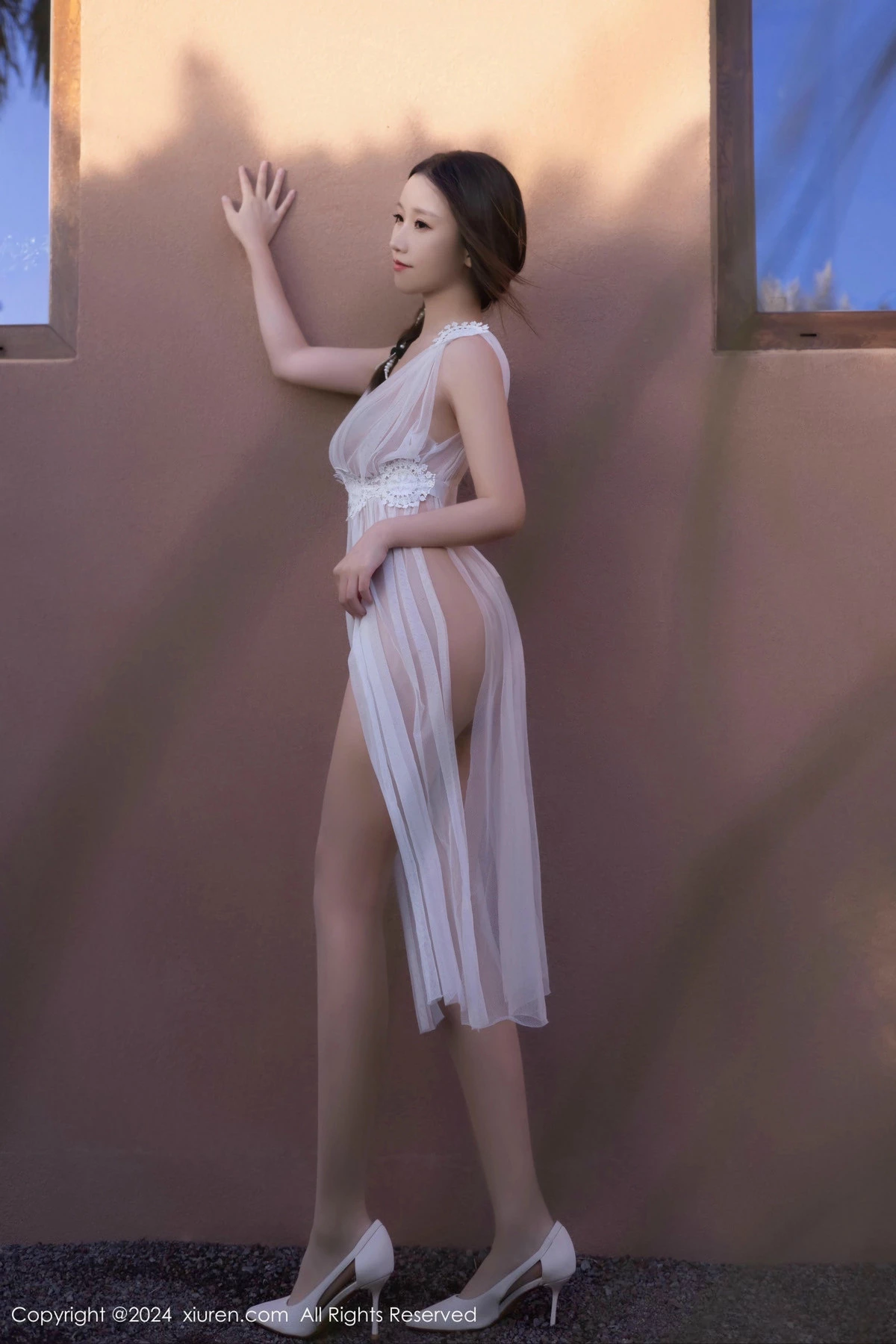 图片[6]-[XiuRen秀人网]第9442期杏子写真-秀人集