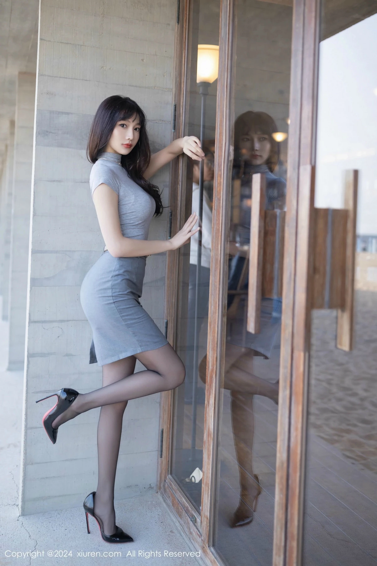 图片[6]-[XiuRen秀人网]第9450期陆萱萱写真-秀人集