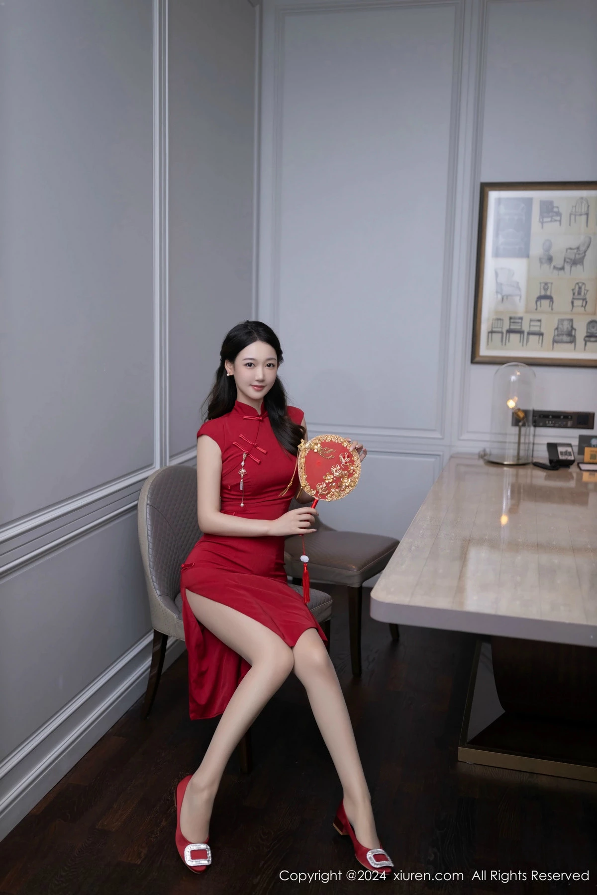 图片[4]-[XiuRen秀人网]第9463期唐安琪写真-秀人集