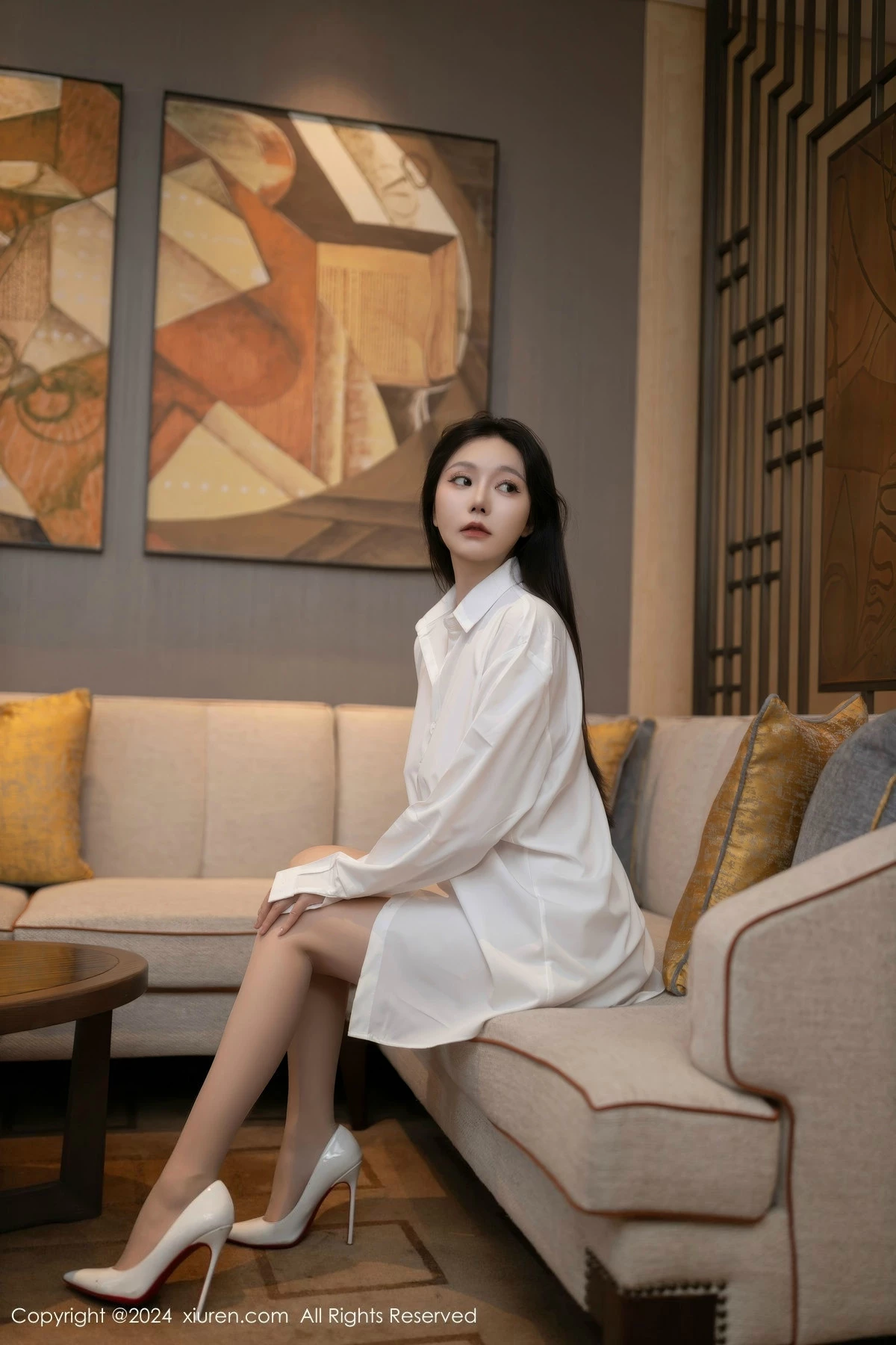 图片[12]-[XiuRen秀人网]第9362期安然写真-秀人集