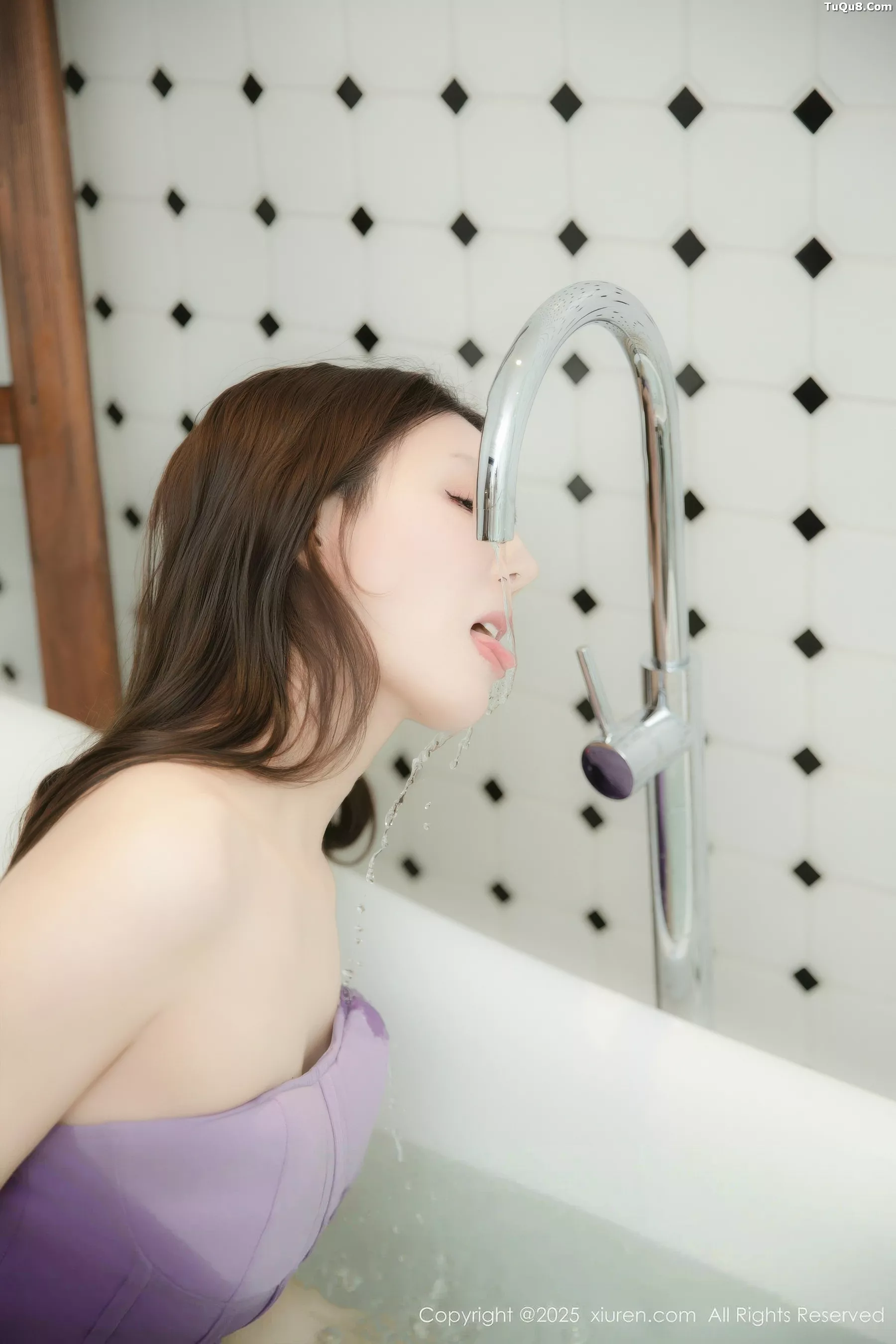 秀人集.com_[XiuRen秀人网]No.10877_模特悦兮性感紫色连衣短裙配超薄无内肉丝秀完美身材诱惑写真76P