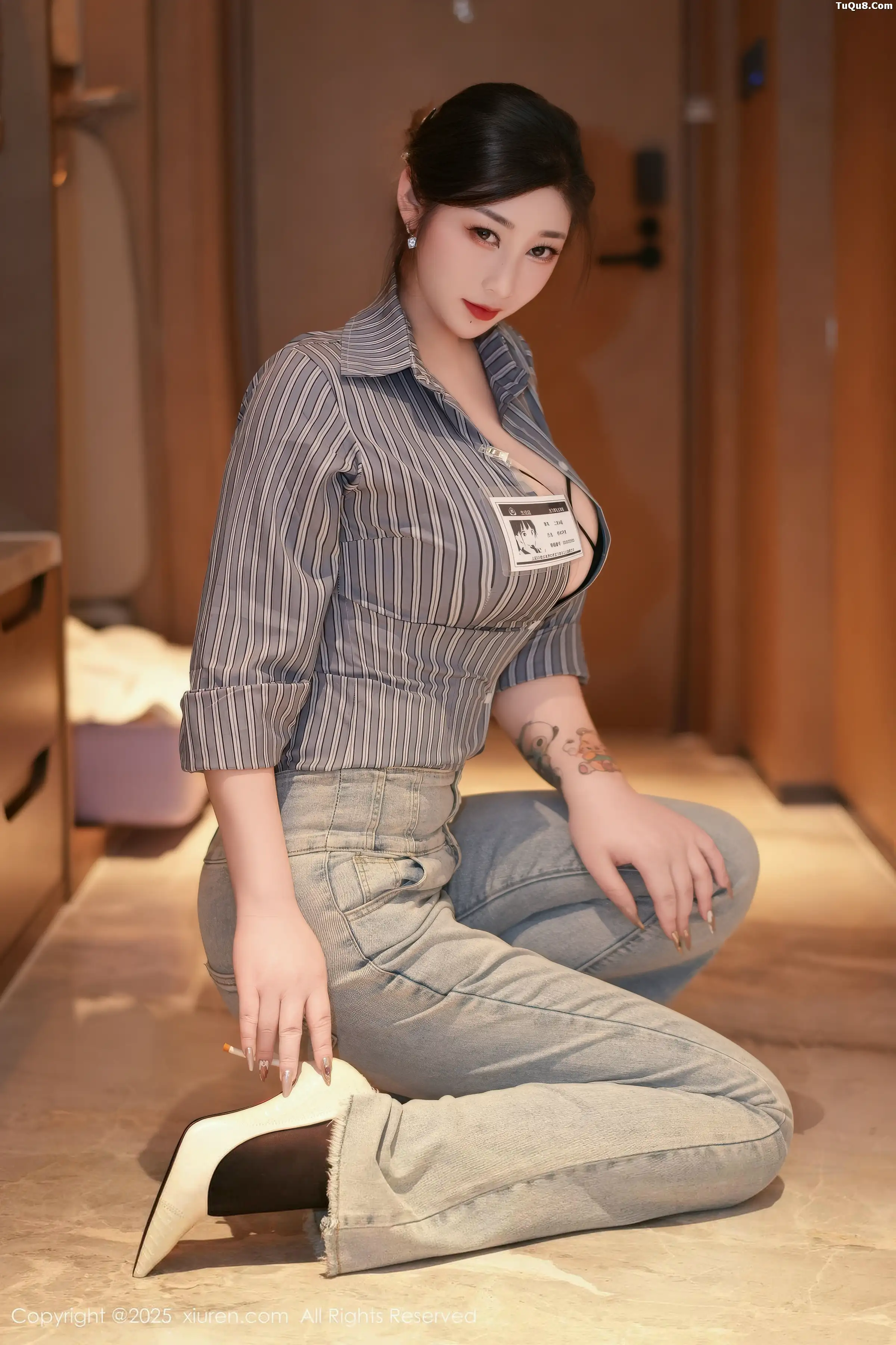 秀人集.com_[XiuRen秀人网]No.11128_女神妲己_Toxic性感黑色情趣内衣配超薄黑丝秀丰满身材诱惑写真72P